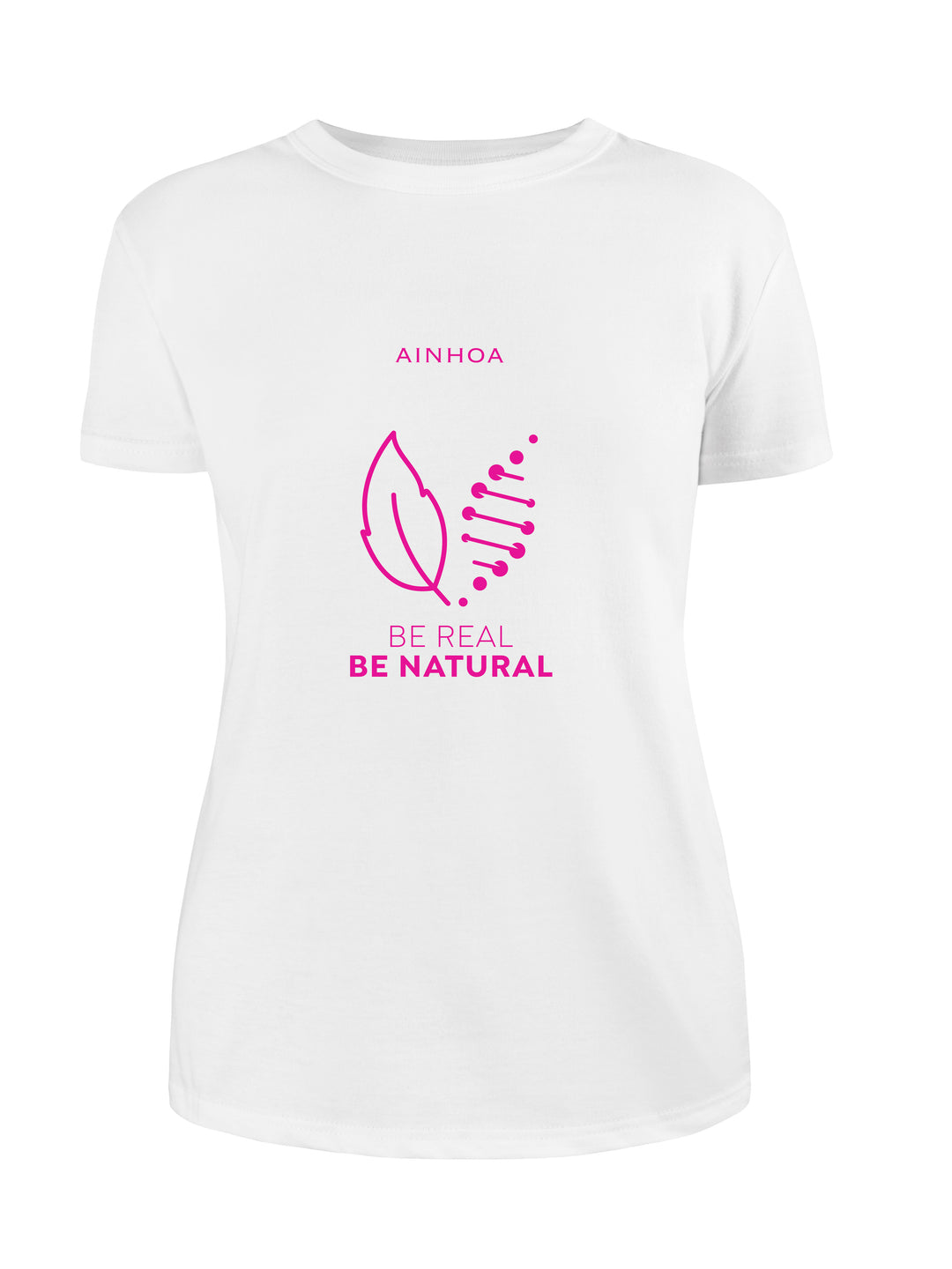 VEGAN COLLAGEN+ - T-SHIRT: "BE REAL - BE NATURAL"