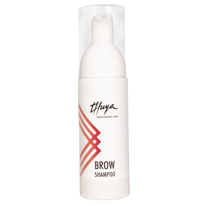 Nærbillede af produktet 🌿 THUYA Brynshampoo: Vegansk Dybderens før Farve & Lamination