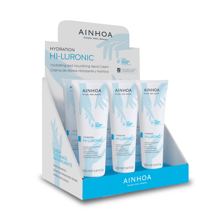 HI-LURONIC HYDRATING AND NOURISHING HAND CREAM DISPLAY