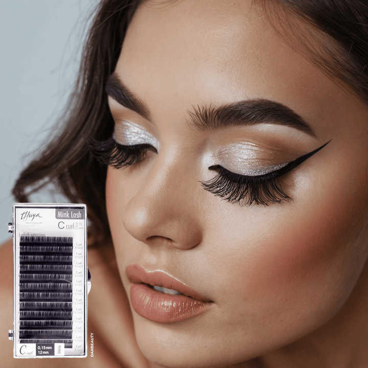 MINK EYELASH EXTENSIONS C CURL