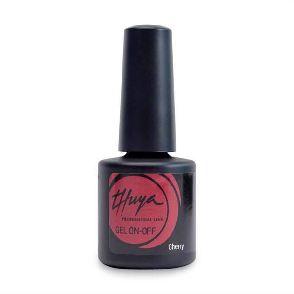 Permanent Nail Polish Gel On-Off Cherry 7 ml