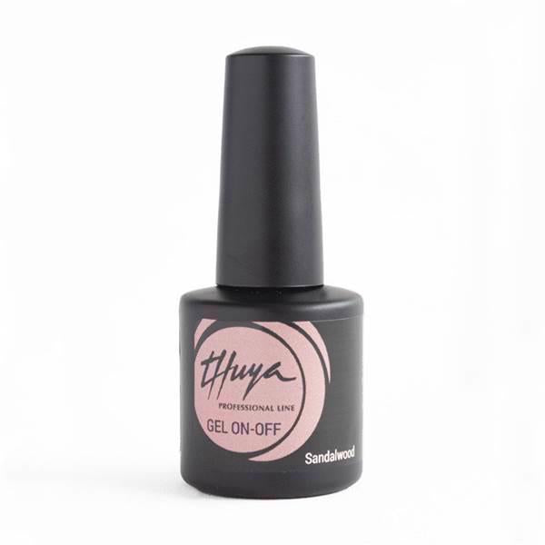 Permanent Nail Polish Gel On-Off SandalWood 7 ml