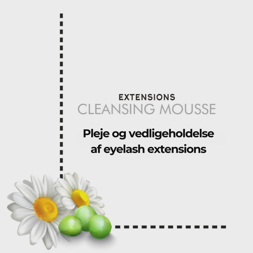 THUYA EXTENSIONS CLEANSING MOUSSE 🌿: Vegansk renseskum