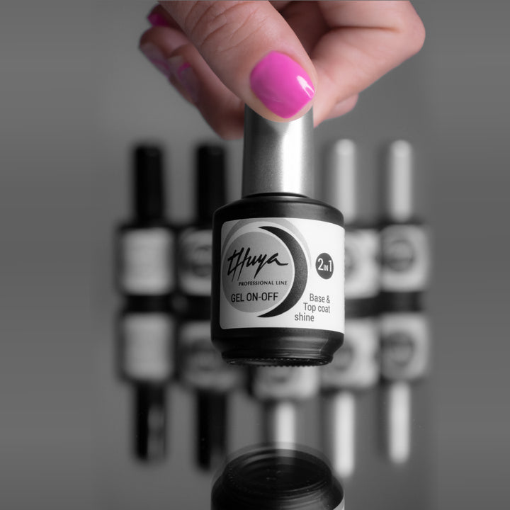 THUYA 2 IN 1 BASE & TOP COAT SHINE