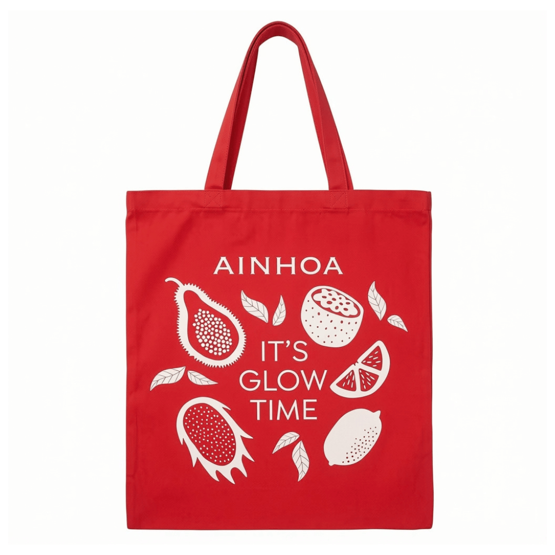 AINHOA MULTIVIT GLOW COTTON SHOPPING BAG