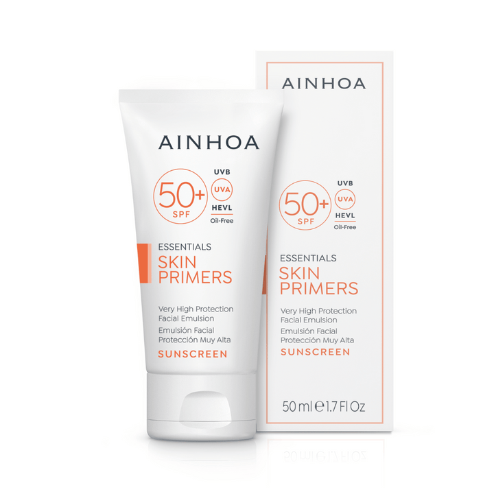 AINHOA SKIN PRIMERS - VERY HIGH PROTECTION FACIAL EMULSION SPF50+