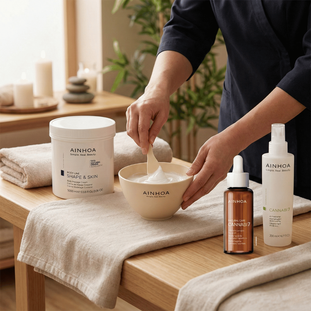 AINHOA SHAPE AND SKIN BODY MASSAGE CREAM