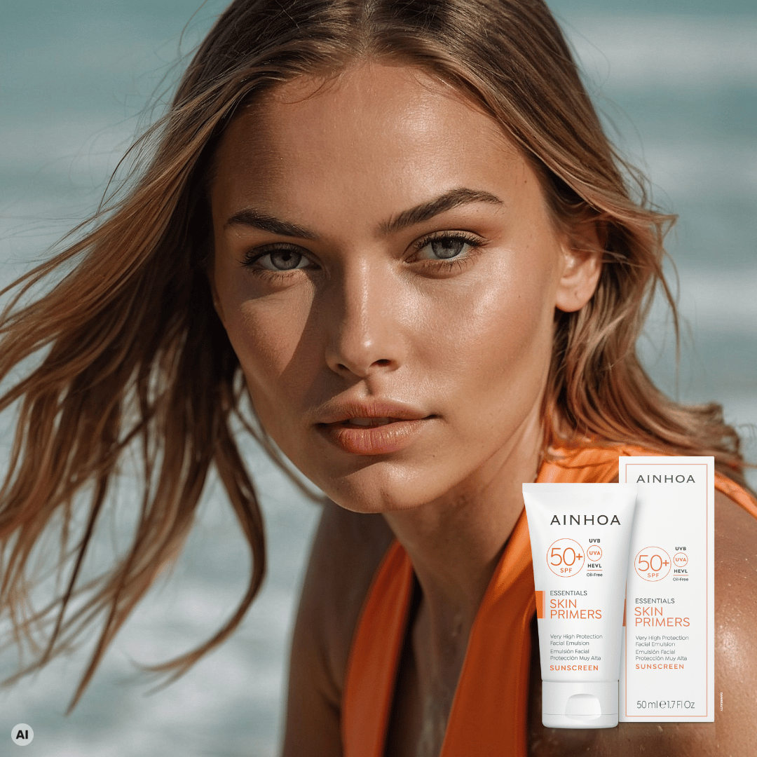 AINHOA SKIN PRIMERS - VERY HIGH PROTECTION FACIAL EMULSION SPF50+