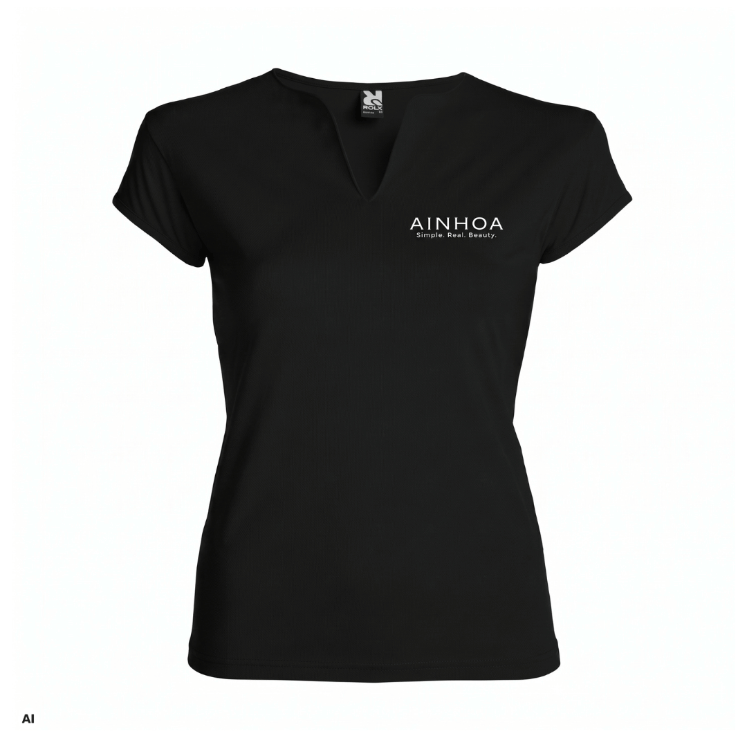 AINHOA LOGO T-SHIRT (SORT)