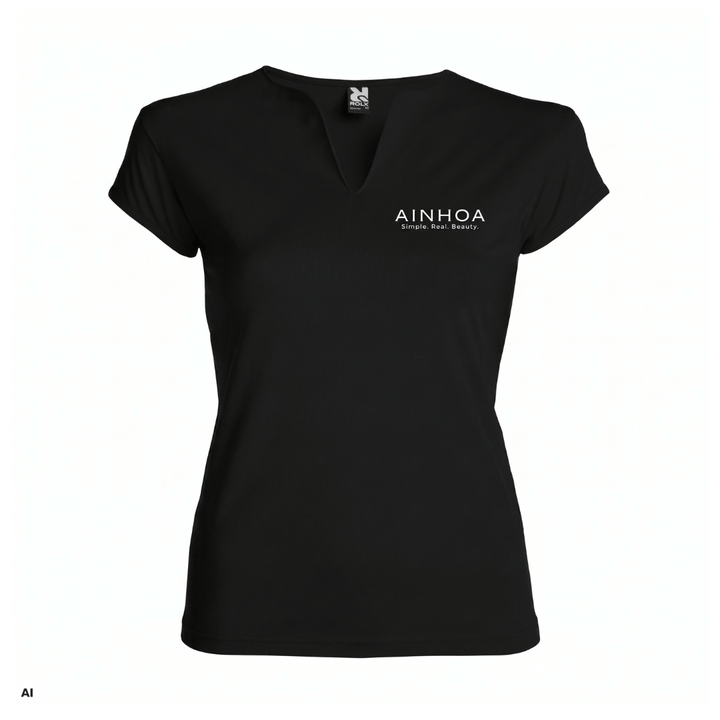 AINHOA LOGO T-SHIRT (SORT)