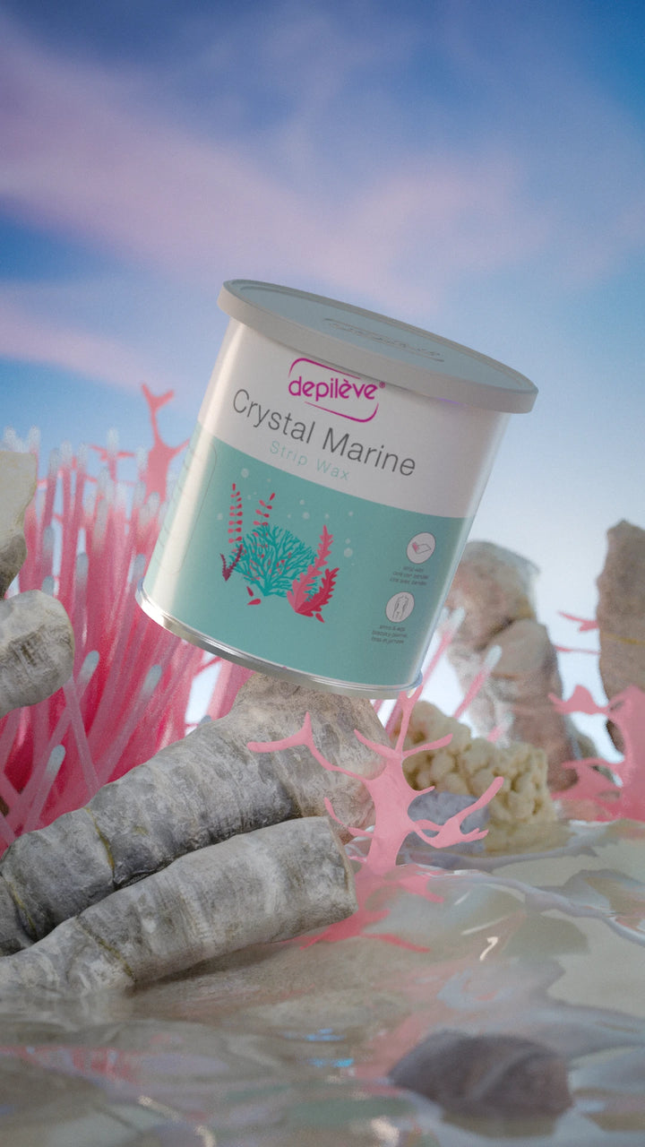 DEPILÈVE CRYSTAL MARINE STRIP WAX