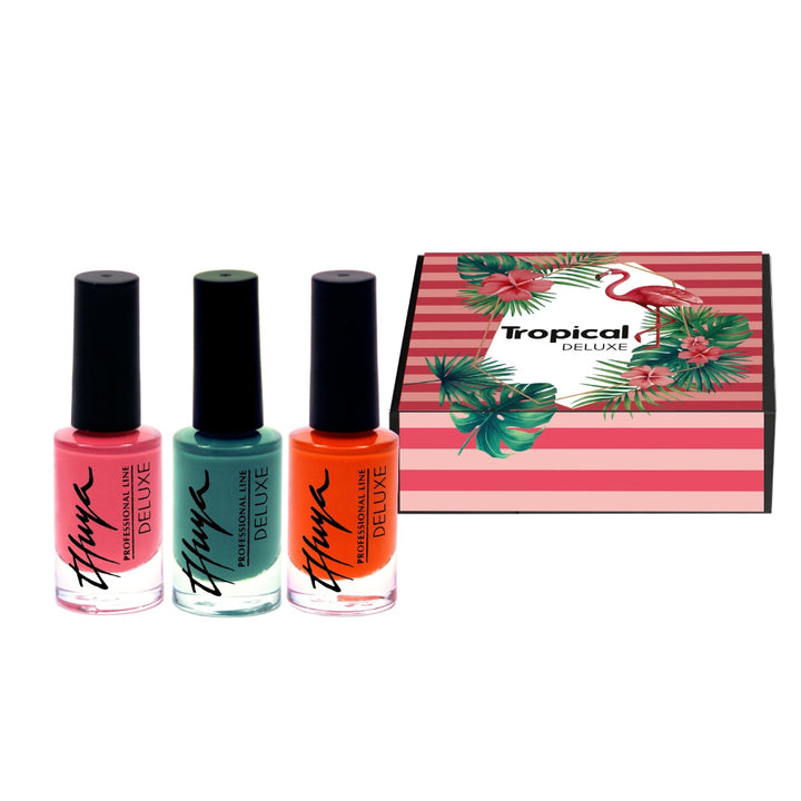 DELUXE TROPICAL NAIL POLISH KIT