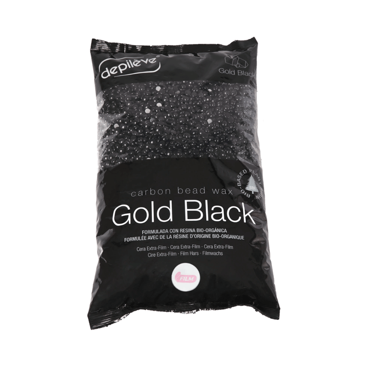 DEPILÈVE GOLD BLACK CARBON BEAD FILM WAX - VOKSPERLER