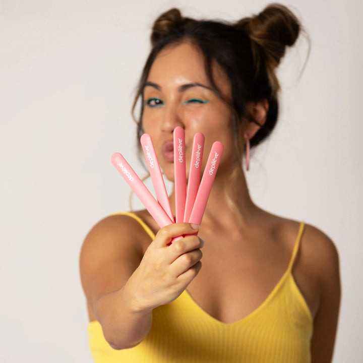 DEPILÈVE SILICONE PINK SPATULA - SILIKONE SPATEL