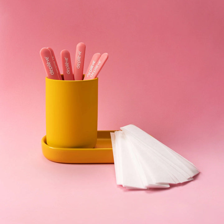 DEPILÈVE SILICONE PINK SPATULA - SILIKONE SPATEL