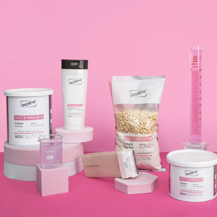 DEPILÈVE WAXCEUTICAL SOFT &amp; BRIGHT CREAM FILM WAX