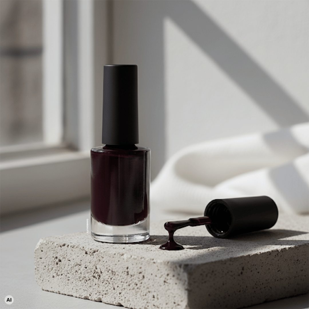 NO48 SAHARA DARK RED - DELUXE NEGLELAK