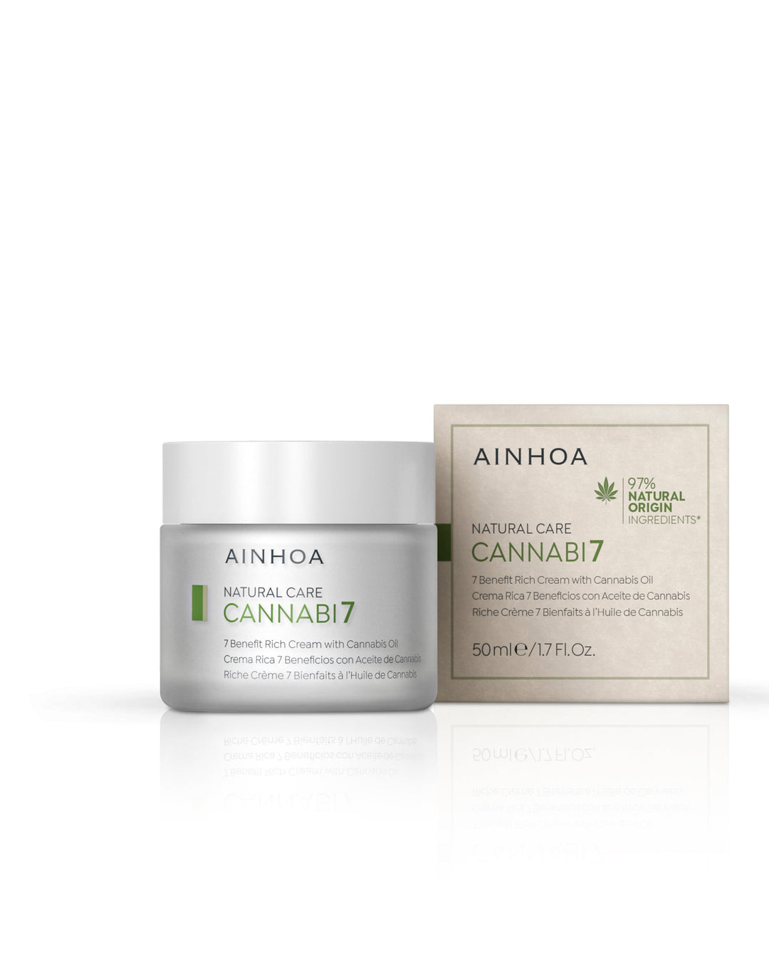 CANNABI7 - 7 BENEFIT RICH CREAM WITH CANNABIS OIL