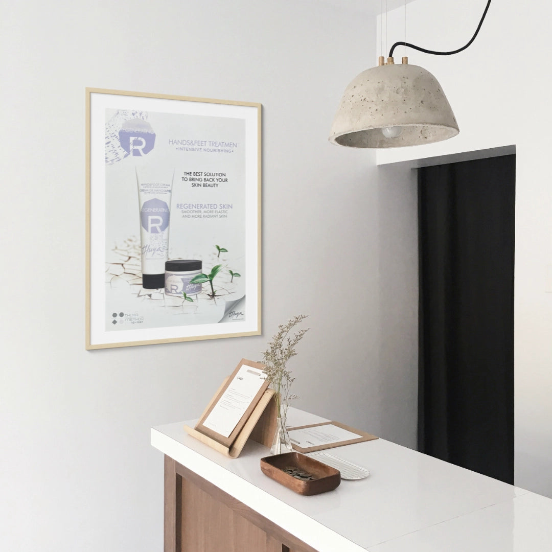 REGENERATING HANDS & FEET TREATMENT POSTER