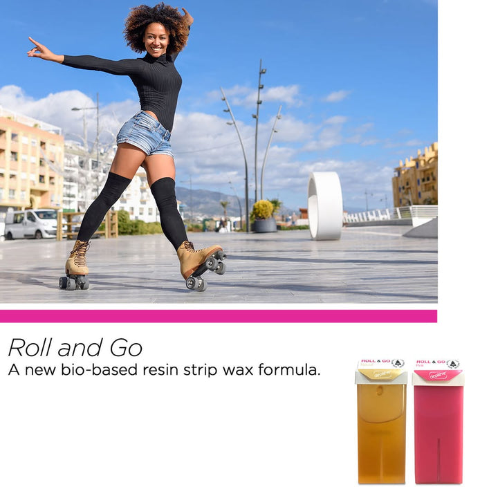 DEPILÈVE ROLL &amp; GO NATURAL ROLL-ON WAX