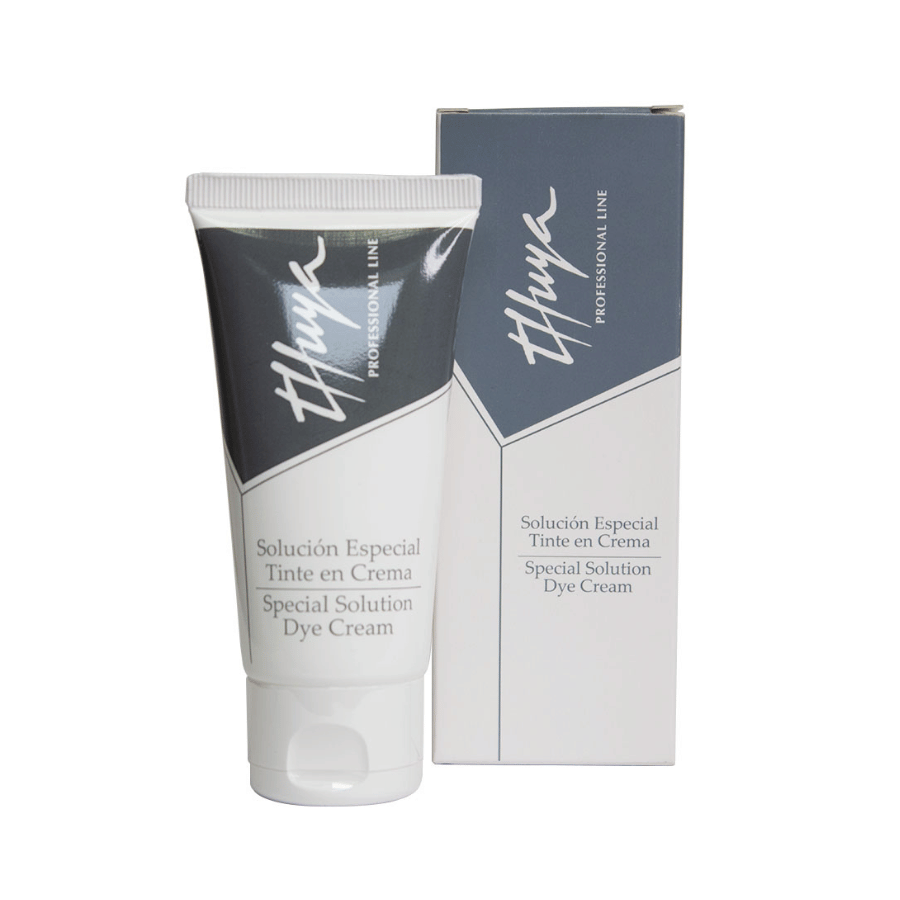 Billed med æske af THUYA SPECIAL SOLUTION DYE CREAM 🌱: Vegansk aktiveringscreme