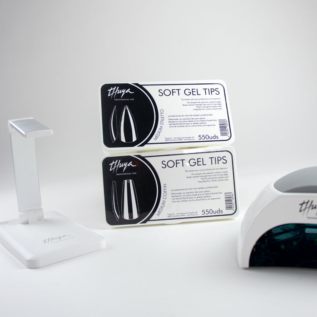 SOFT GEL TIPS MEDIUM STILETTO