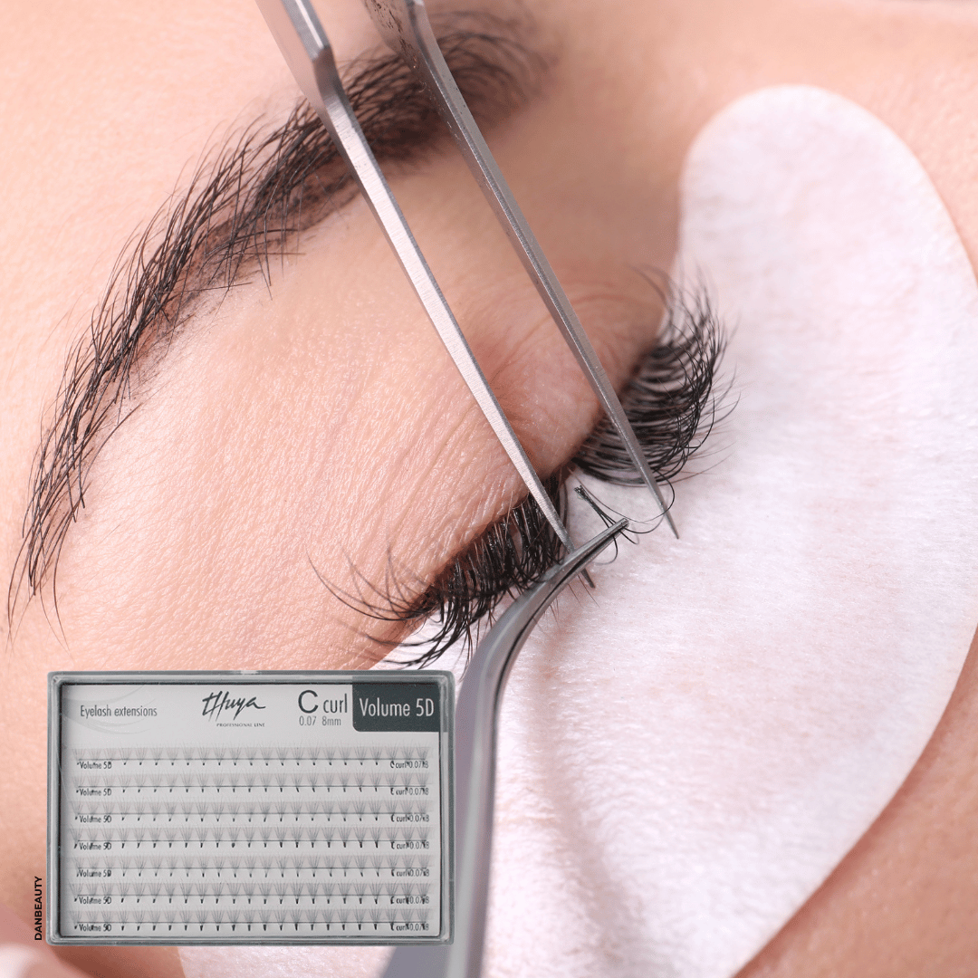 5D EYELASH EXTENSIONS C CURL