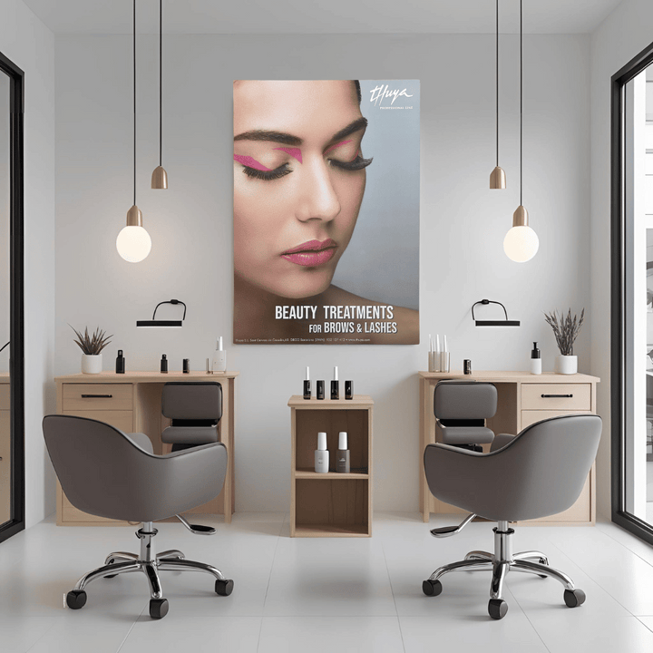 BROWS & LASHES POSTER