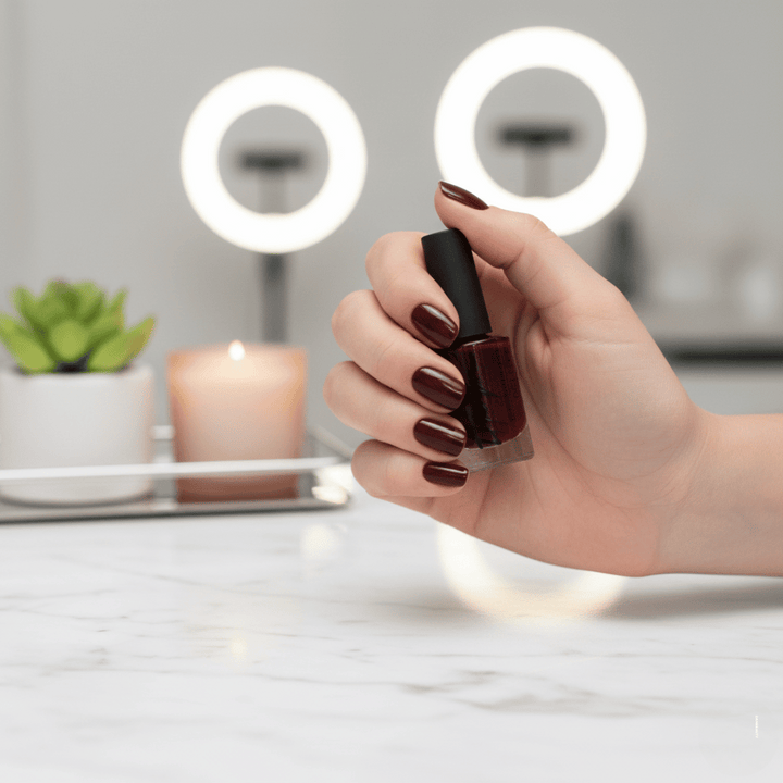 NO48 SAHARA DARK RED - DELUXE NEGLELAK