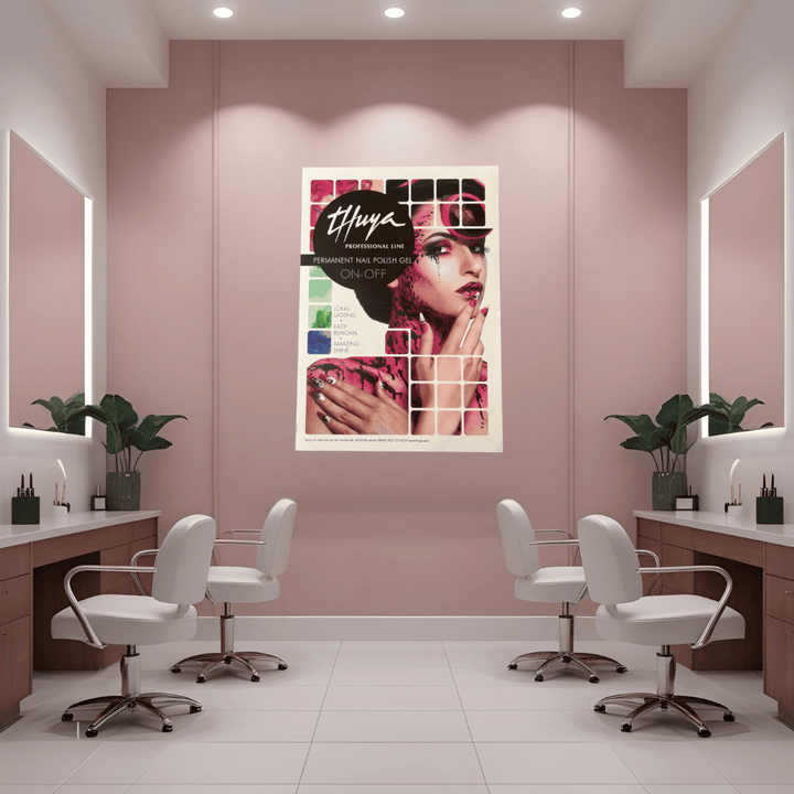 GEL POLISH ART POSTER