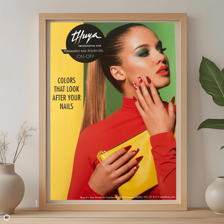 GEL POLISH COLOR POSTER