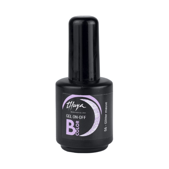 THUYA B-COLOR GELLAK - GLITTER MAUVE NR. 56