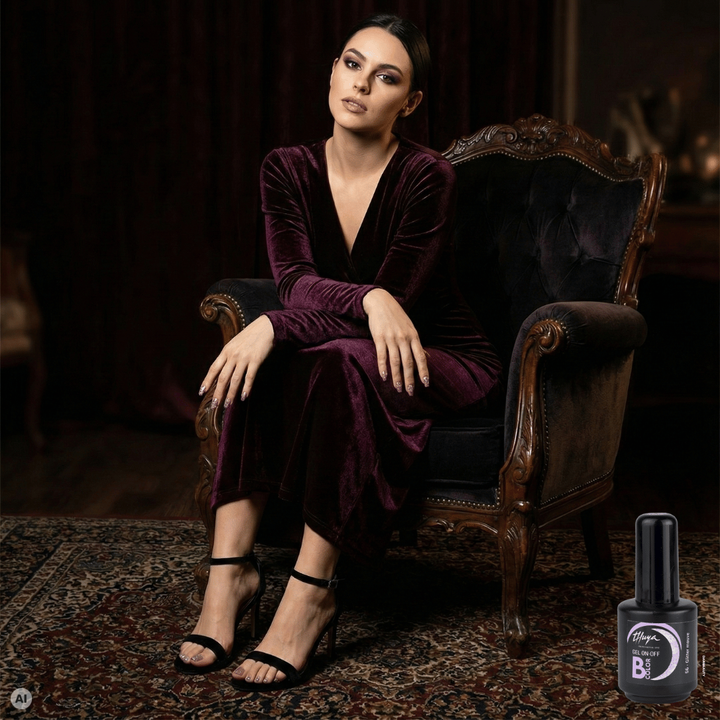 THUYA B-COLOR GELLAK - GLITTER MAUVE NR. 56
