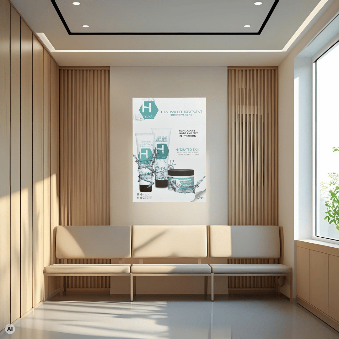 HYDRATE HANDS &amp; FEET TREATMENT POSTER