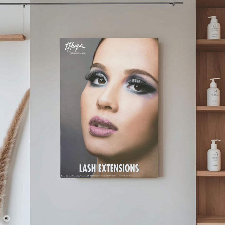 LASH EXTENSIONS POSTER