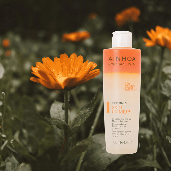 AINHOA SKIN PRIMERS - BI-PHASIC EYE &amp; LIP MAKEUP REMOVER