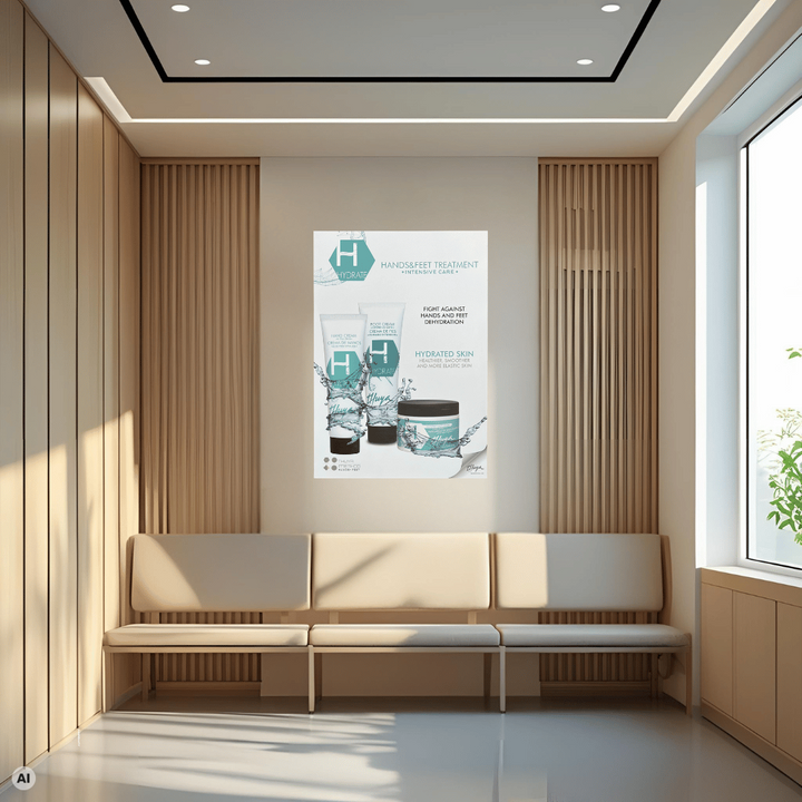 HYDRATE HANDS &amp; FEET TREATMENT POSTER