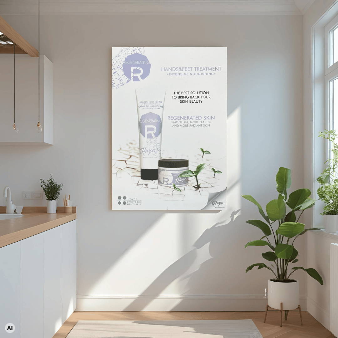 REGENERATING HANDS &amp; FEET TREATMENT POSTER