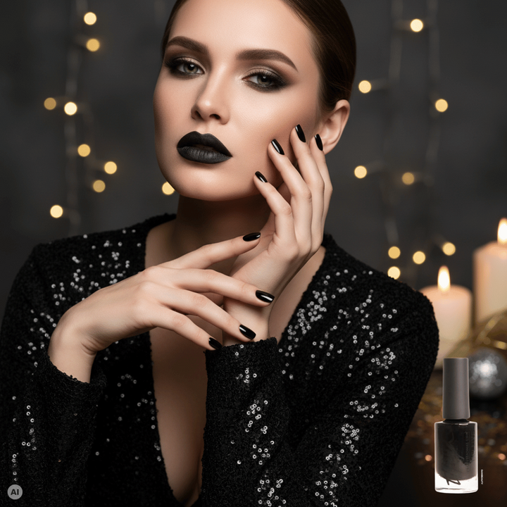 NO37 VELVET BLACK - DELUXE NEGLELAK