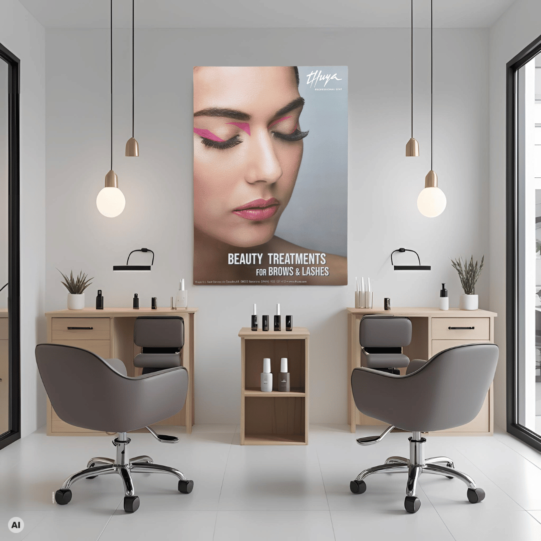 BROWS &amp; LASHES POSTER