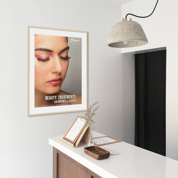 BROWS & LASHES POSTER