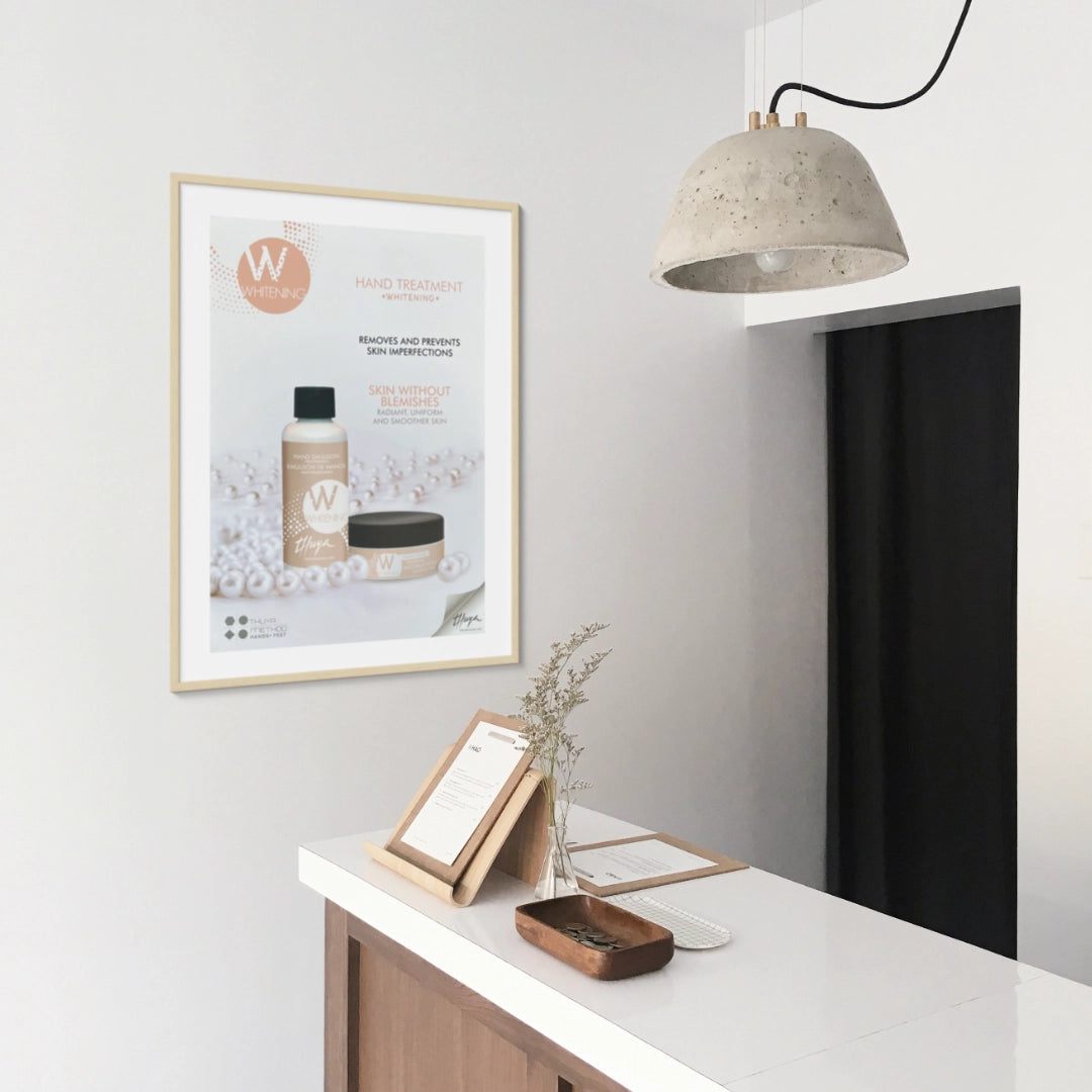 WHITENING HAND TREATMENT POSTER