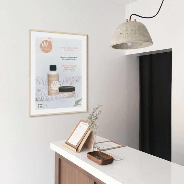 WHITENING HAND TREATMENT POSTER