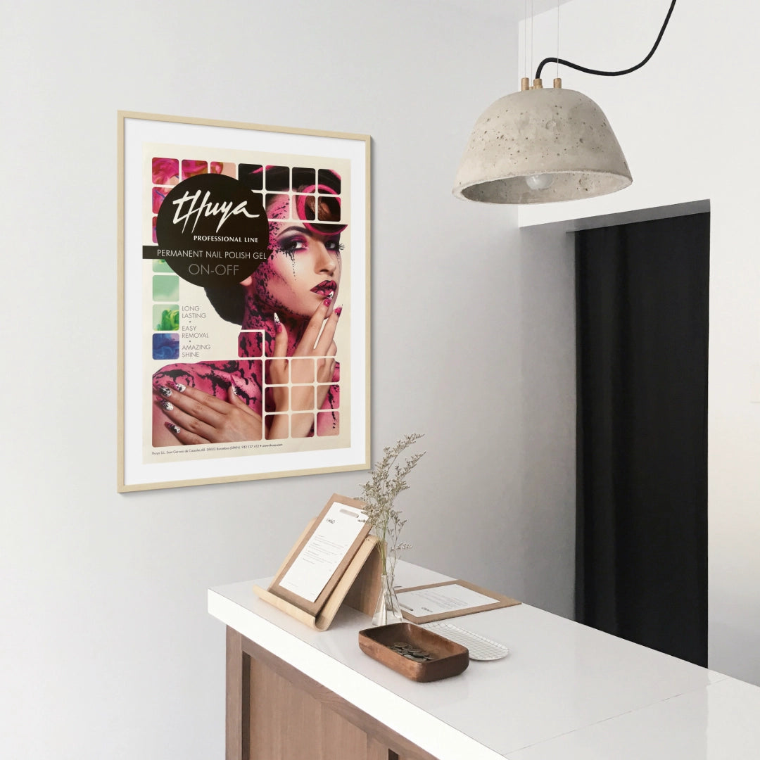 GEL POLISH ART POSTER