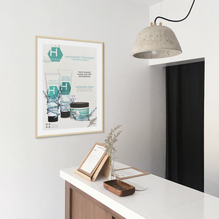 HYDRATE HANDS & FEET TREATMENT POSTER