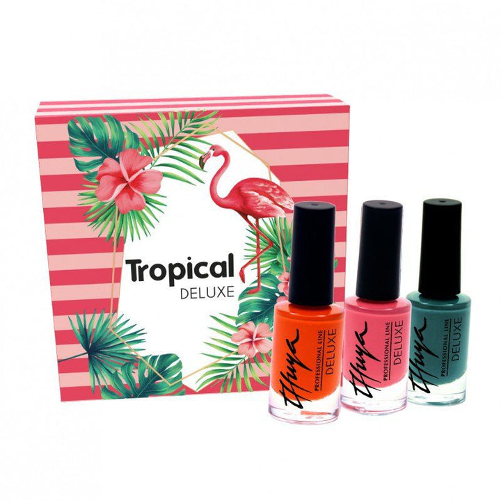 DELUXE TROPICAL NAIL POLISH KIT