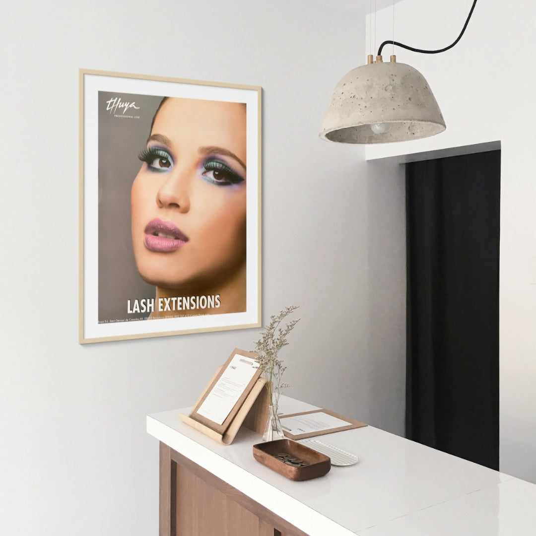 LASH EXTENSIONS POSTER