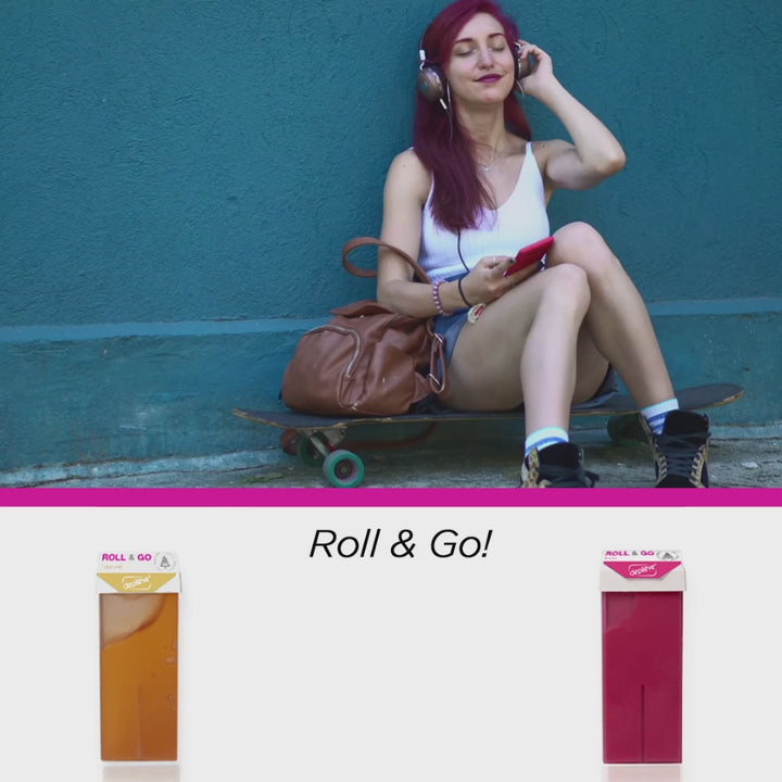 DEPILÈVE ROLL &amp; GO NATURAL ROLL-ON WAX