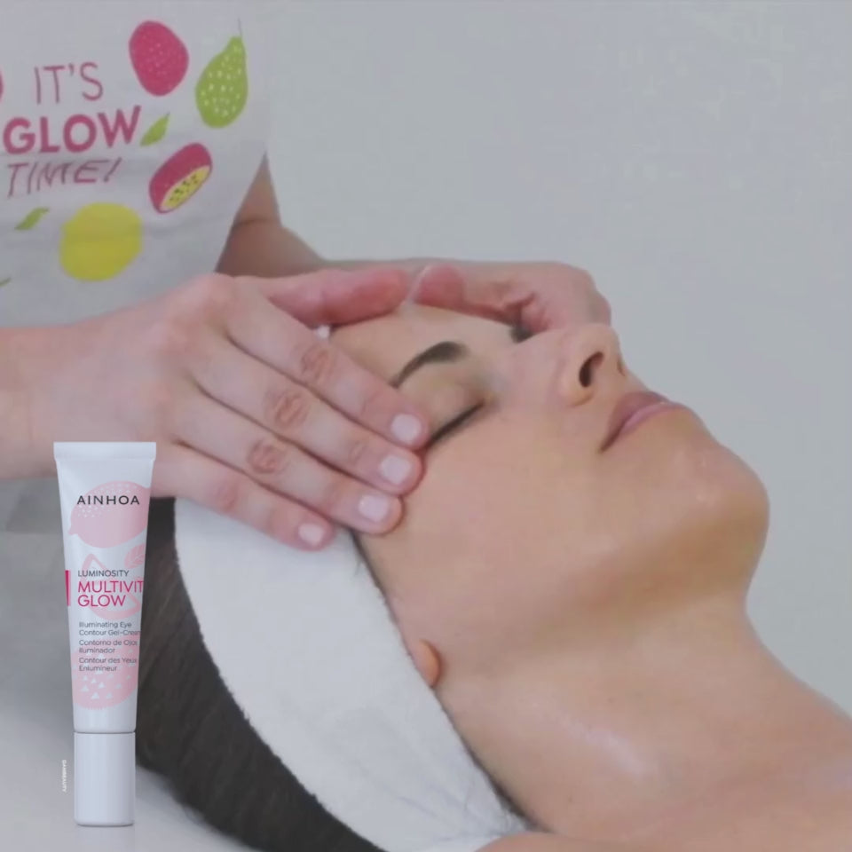 MULTIVIT GLOW - ILLUMINATING  EYE CONTOUR GEL-CREAM