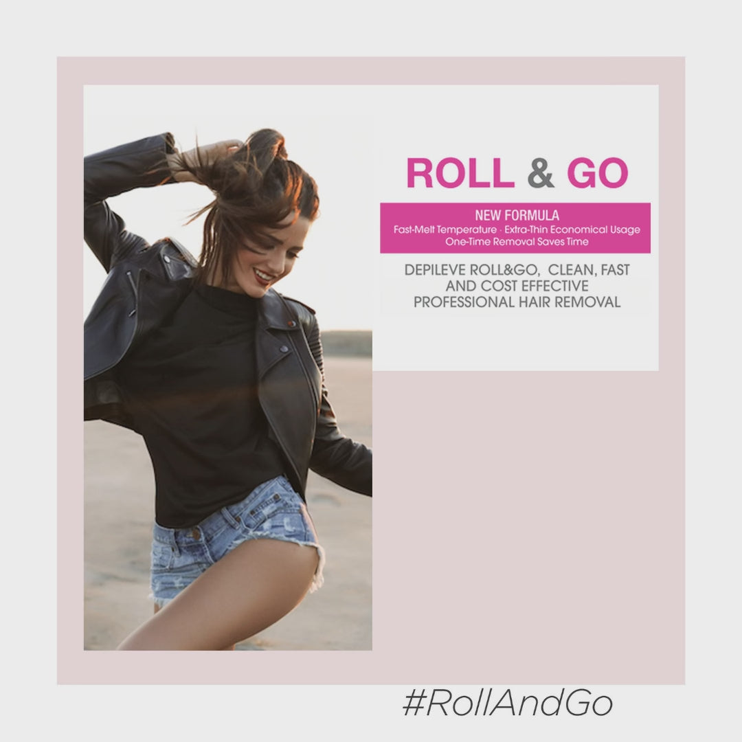 DEPILÈVE ROLL &amp; GO NATURAL ROLL-ON WAX